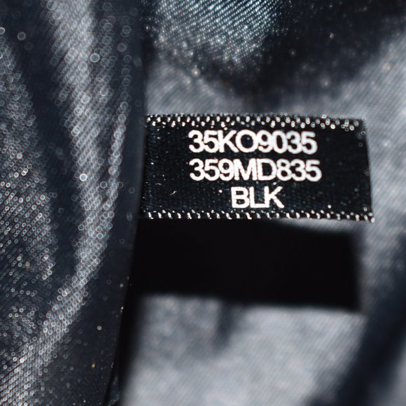 $400 COLE HAAN Zip Front Down Jacket PARKA PUFFER WINTER COAT BLACK XL - Picture 7 of 8